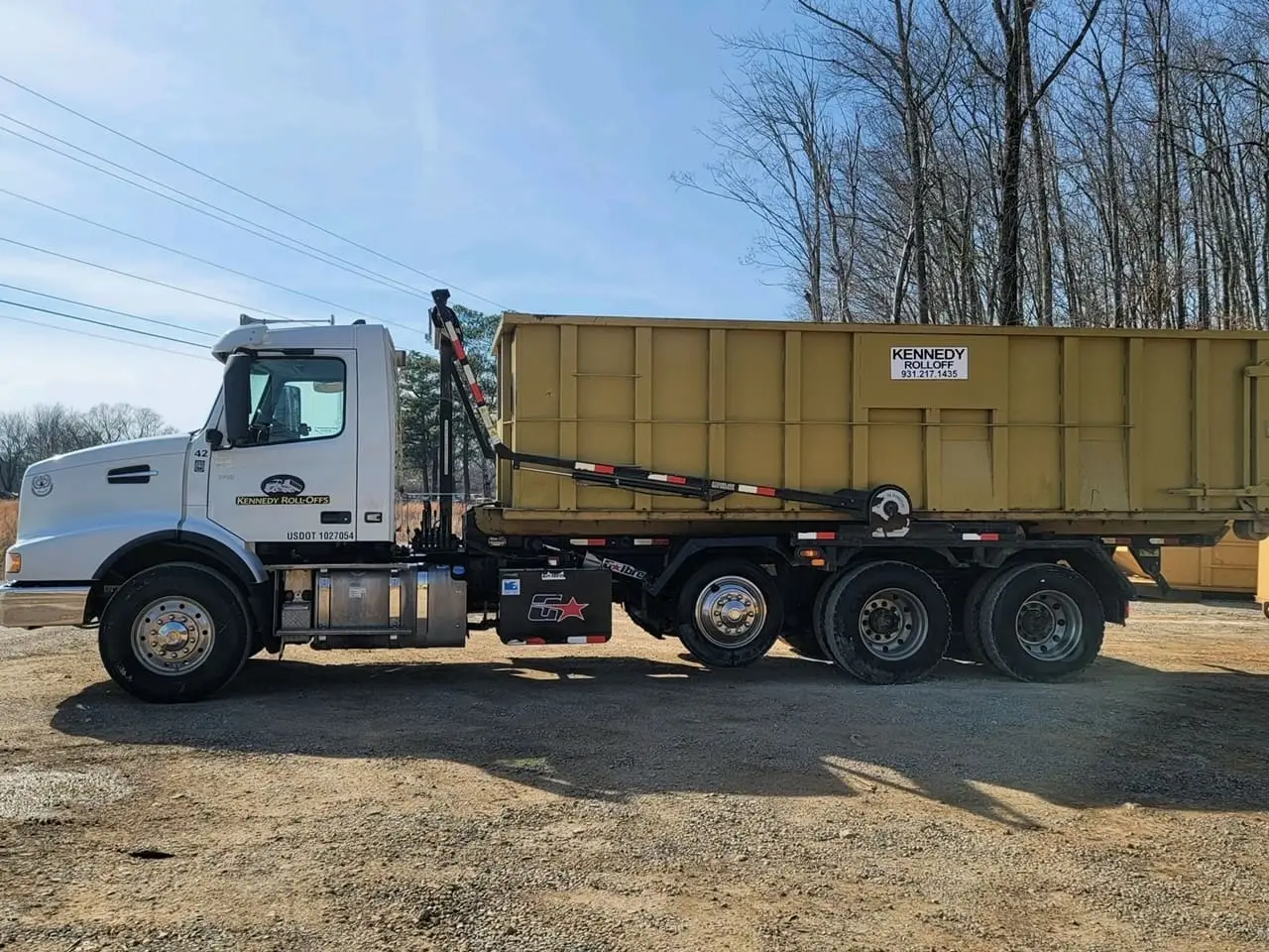 30-yard roll-off dumpster — Kennedy Roll-Offs Clarksville TN